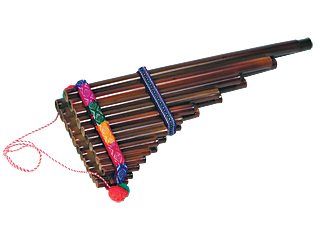 Andean Pan Pipe - 3+ Octaves,  Professional Pan Flute