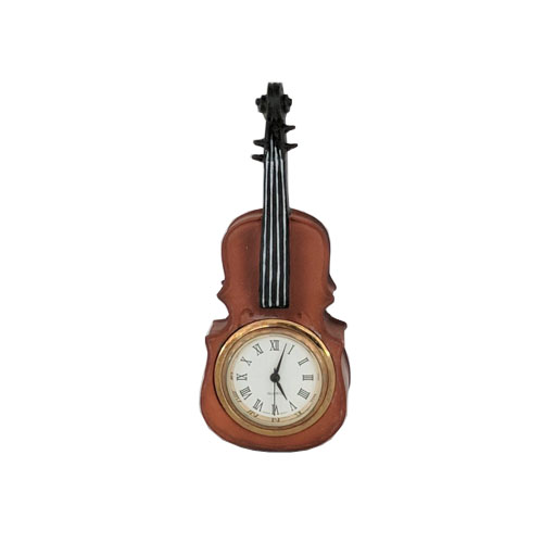 Miniature Cello Clock