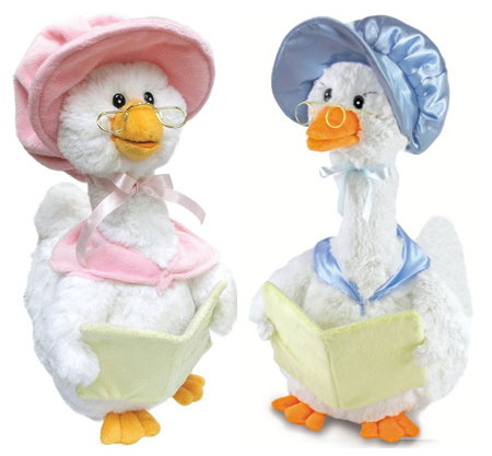 Mother Goose in PInk or Blue by Cuddle Barn