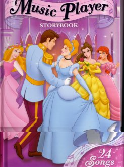 Children's Books - Disney Princess Song Book & Player