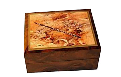 Musical Box with Flute and Angels