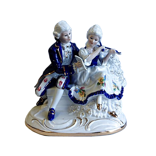 A Musical Moment - Porcelain Couple 