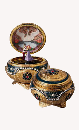 Nicholas and Alexandra Anastasia Music Box