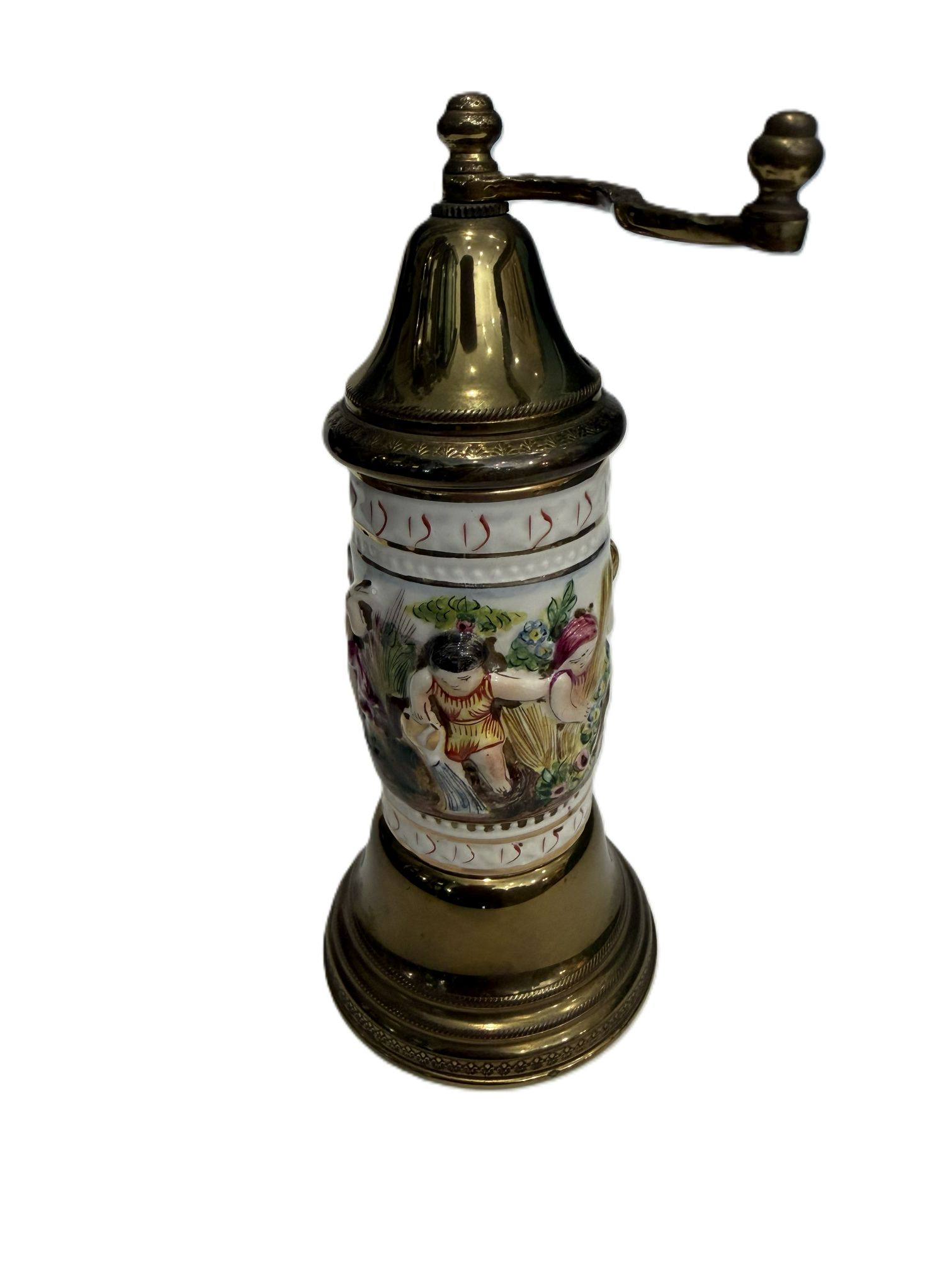 Capodimonte Musical Pepper Mill