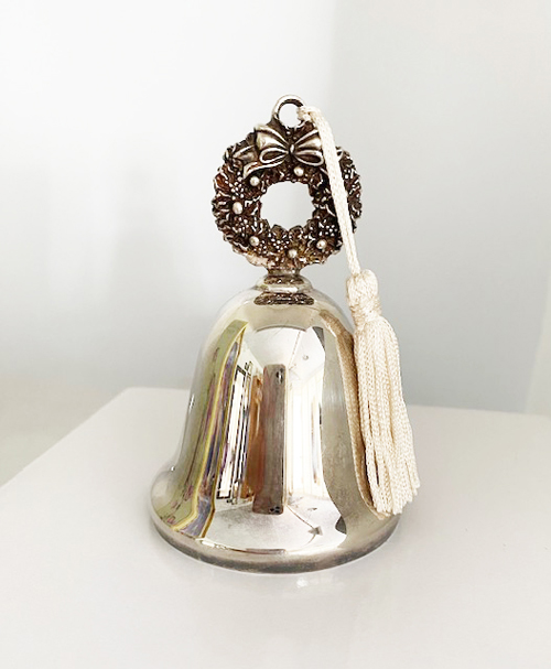 Reed and Barton silver Plated Cristmas Bell.