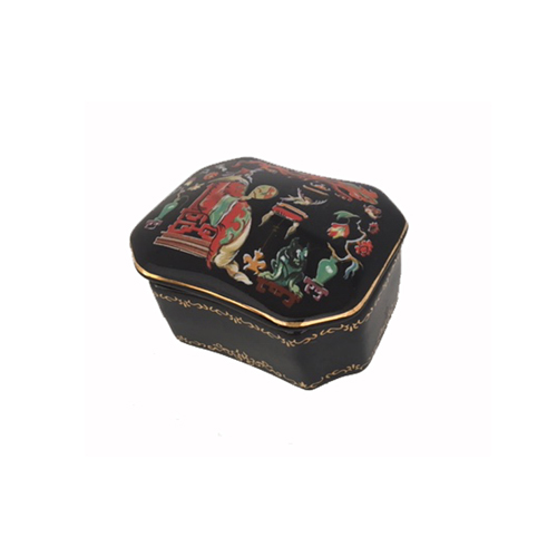 Porcelain Miniature Music Box - Song of the Nightingale