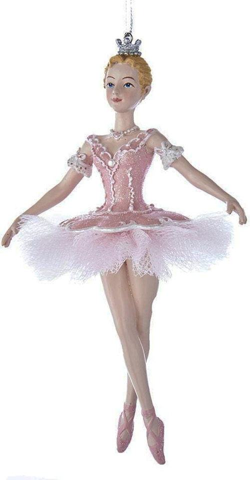   Christmas Tree Ornament - solo Ballerina - Sleeping Beauty Ballet