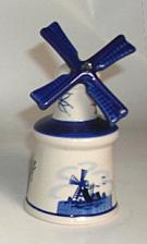 Windmill Bell in Delft Blue 