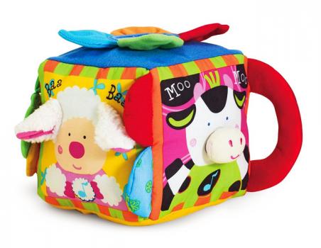 Melissa and Dougs Farm Yard Soft Cube Toy