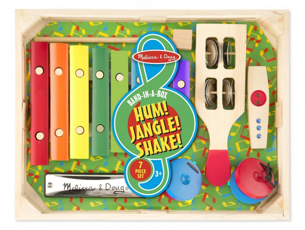 Bank in a Box Hum Jangle Shake by Melissa and Doug