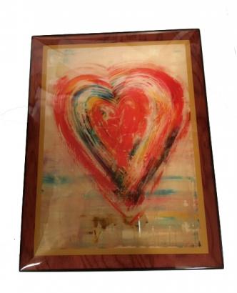 Love on a Rainy Day Music Box (painting of rainy heart)