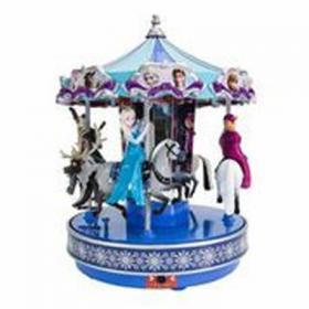 Frozen Carousel Music Box  9.5