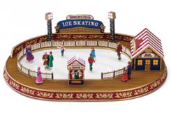 World's Fair Skating Rink by Mr Christmas