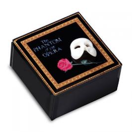 Phantom of the apera Mask and Rose Musical Glass Box