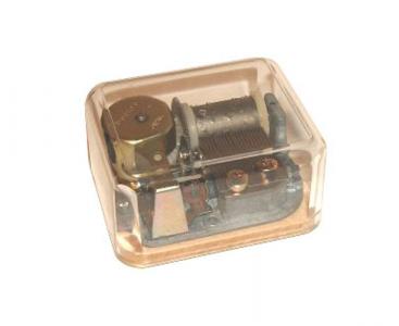 Japanese mechanism in clear plastic casing