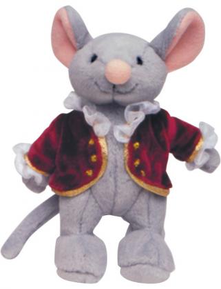 Little plush stuffed Mozart Mouse