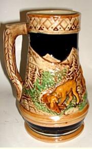 traditional german beer stein