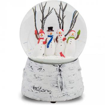 Snowmen in Snow Globe 