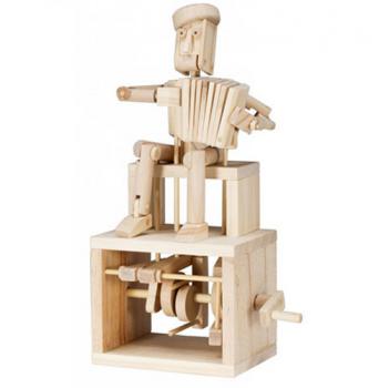 Assembled "Make Your Own Timberkit Accordion player