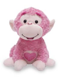 Pink Love Me Monkey by Cuddle Barn 