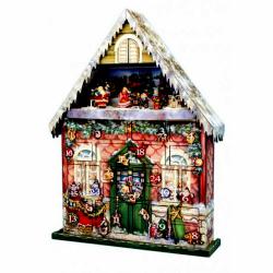 Advent Calendar Musical Christmas House