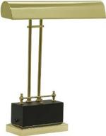 Lamp Battery Operated Brass with Black Base