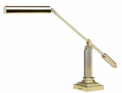 Lamp with Counter Balanced Side Arm Polished Brass
