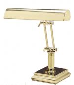 Lamp polished brass double armature