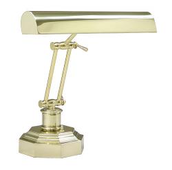 Lamp polished brass with octagonal base