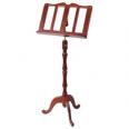 Music Stand - Wood - Semi Ornate in Cherry