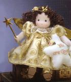 Musical Love angel Doll in gold