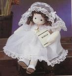 Musical Dolls - First Communion Girl (Brunette)