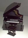 small miniature black Piano