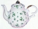 Vintage Irish  shamrock teapot by Lefton