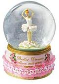 Revolving Ballerina Glitter Globe