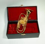 Miniature Baritone Horn 3.5 with Case