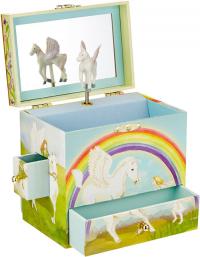 Pegasus and Unicorn Musical Jewelry boxes by Enchantmints