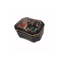 Porcelain Miniature Music Box - Nightingale