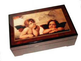 Two Cherubs Music Box by Raffaello (1.18)