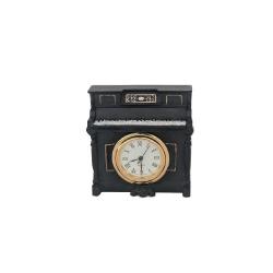 Upright Piano Miniature Clock 