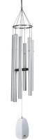 Woodstock Wind Chimes of Athena (Windsinger) Silver