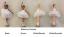 Blonde Ballerina with satin-like tutu 