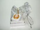 Cameo keychain with pouch in gift box