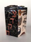 Tzedakah Box with musical instruments