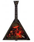 Balalaika Music Box with Firebird Design