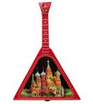 Balalaika Music Box with St Basil Design