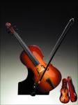 Miniature Cello 6" Musical with stand
