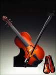 Miniature Violin 6" plays "Blue Danube"