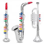 Toy Clarinet, Sax and Trumpet Combo