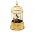 Reuge Collection Voliere de la Cour Singing Birds in  Gilt brass Cage  1